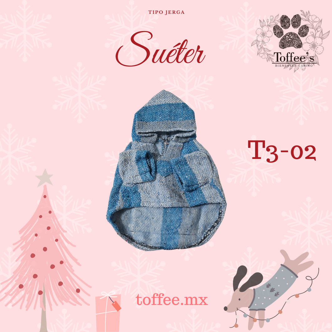 Suéter tipo jerga - Talla 3