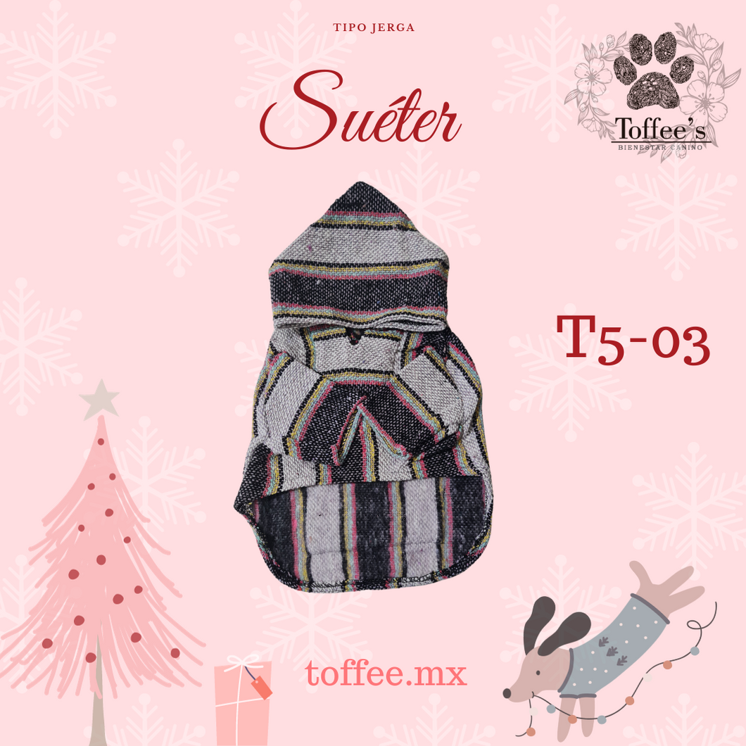 Suéter tipo jerga - Talla 5